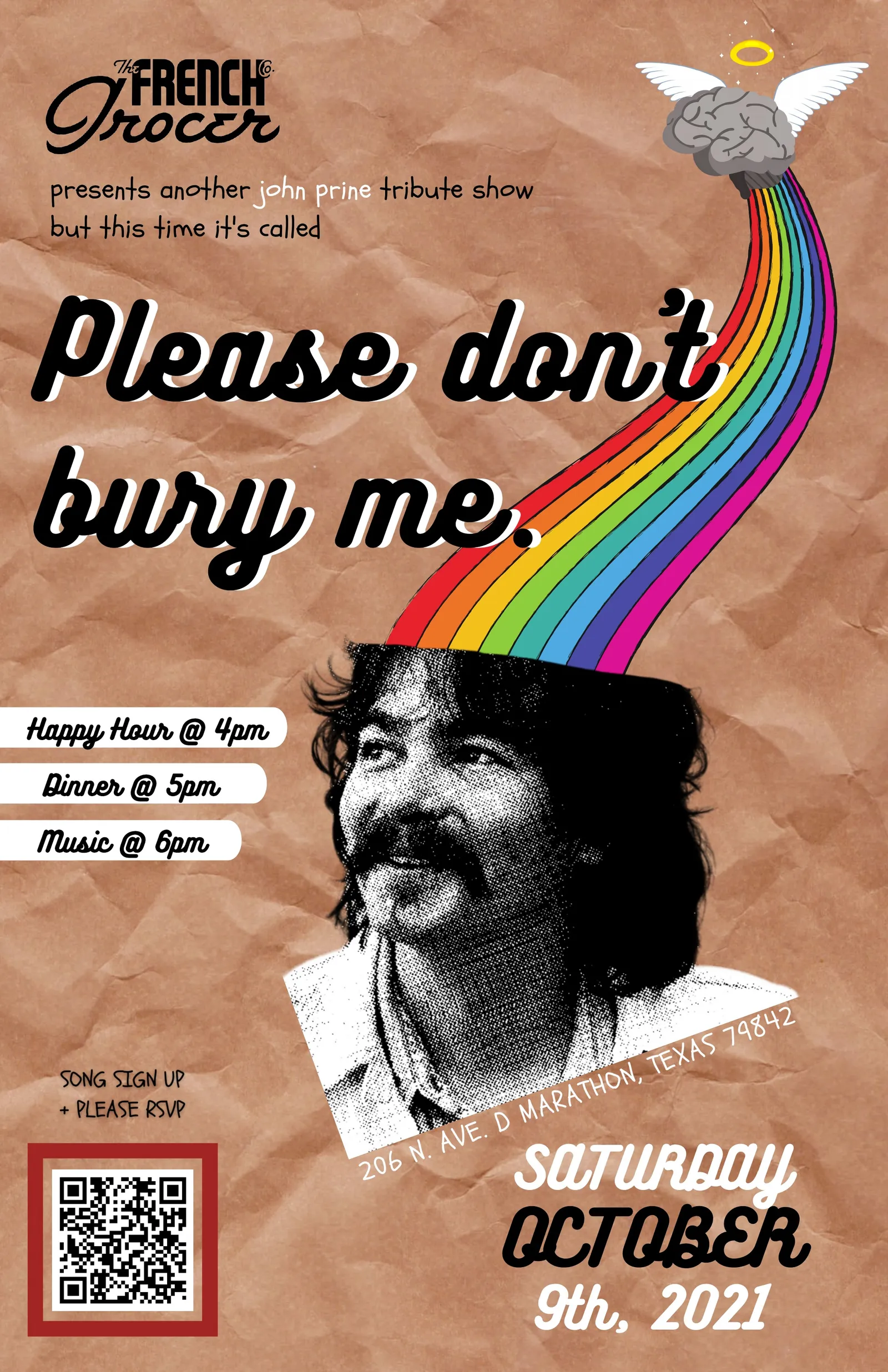 JP2 Poster · Please Don't Bury Me