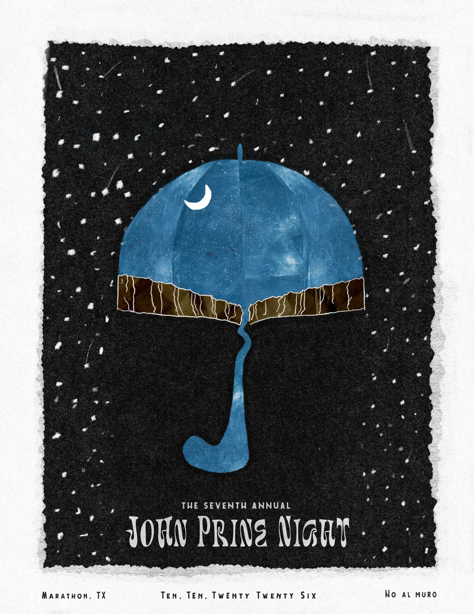 JP7 Poster · Blue Umbrella